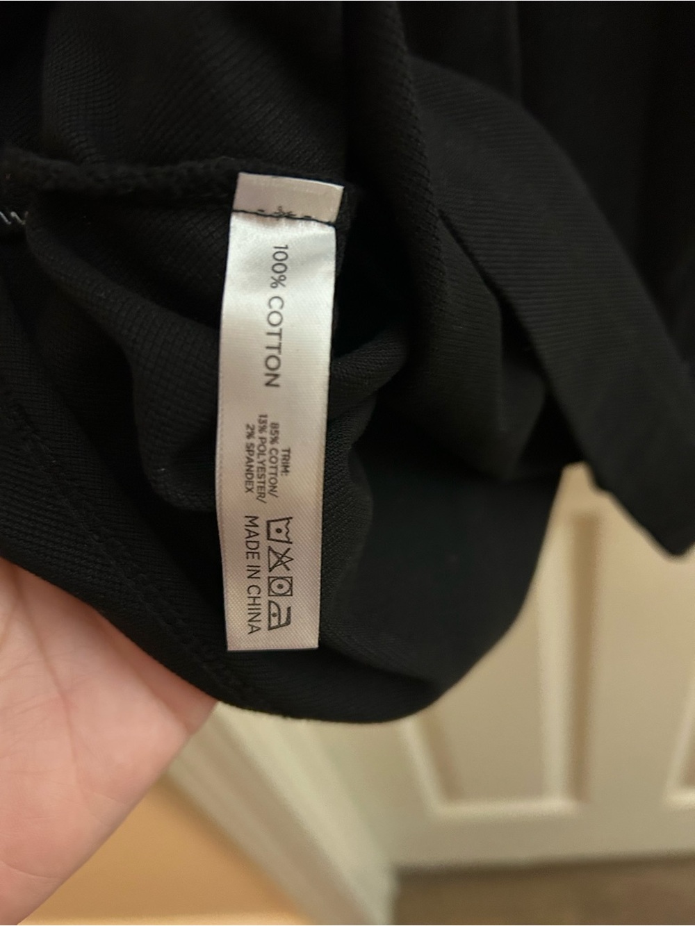 Tuckernuck Black Long-Sleeve Polo Tunic - Picture 5 of 5